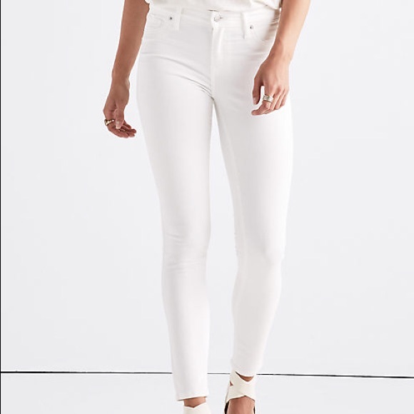 lucky brand ava skinny white